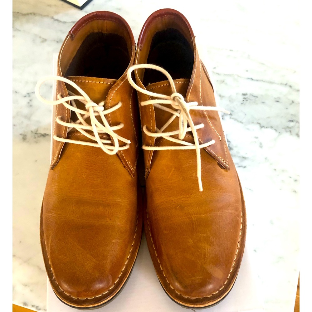 Hestonn Chukka Boot by Steve Madden Tan Genuine Leather